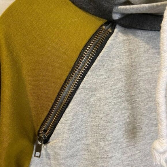 Boutique‎ Only Women's Active Zip up Long Sleeve Hoodie Raglan Jacket - Picture 5 of 6